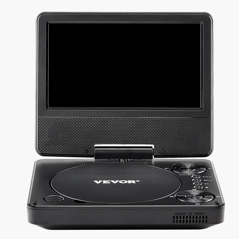 Kannettava DVD-soitin 7-tuumainen HD-näyttö 800x480 akku 4h muistikorttituki