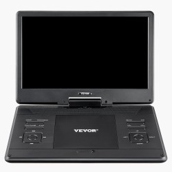 Kannettava DVD-soitin 14-tuumainen kääntyvä HD-näyttö akku 5000 mAh USB ja SD