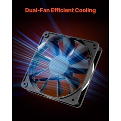 Miditornikotelo teräs karkaistu lasipaneeli ATX M-ATX ITX