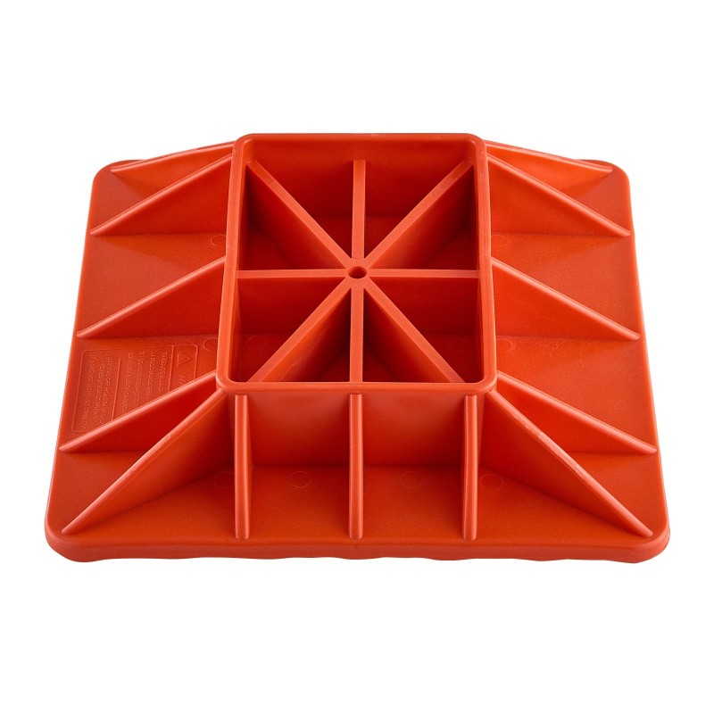 Jalusta korkeanostotunkille polypropeeni 3175 kg kantavuus 185x120 mm