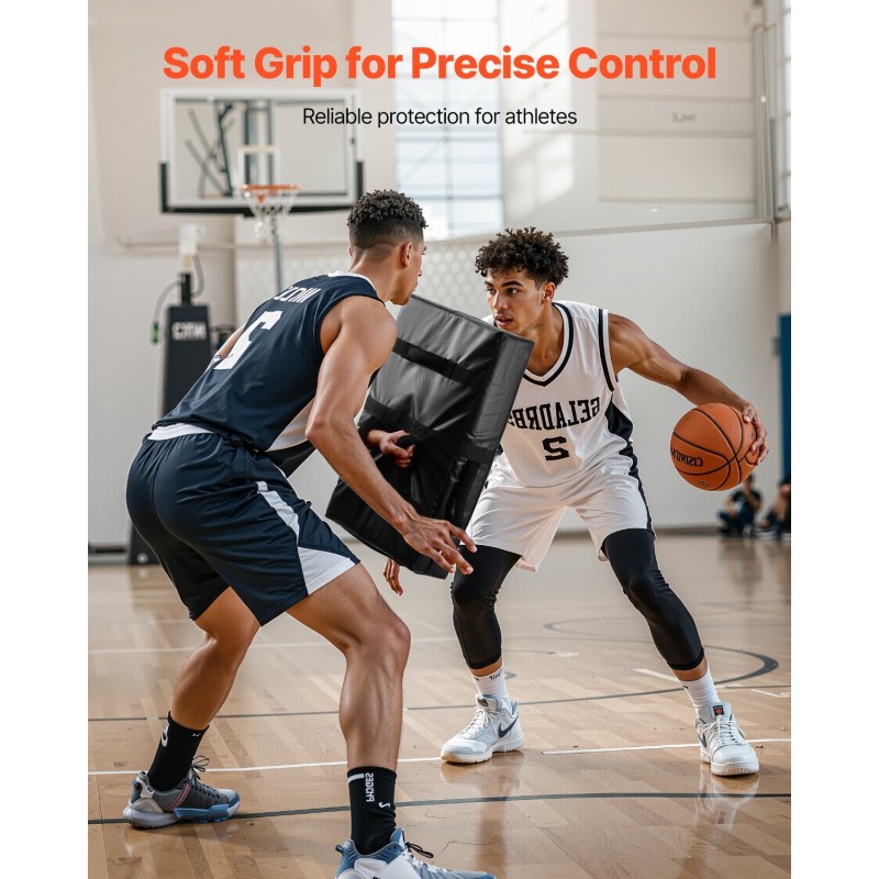 Jalkapallon blokkaustyyny PVC-päällinen korkeatiheyksinen sieni 600x405x120 mm musta