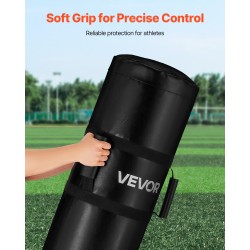 Harjoitusdummy PVC täytettävä 1200 mm musta yksi kappale jalkapalloon ja kamppailulajeihin