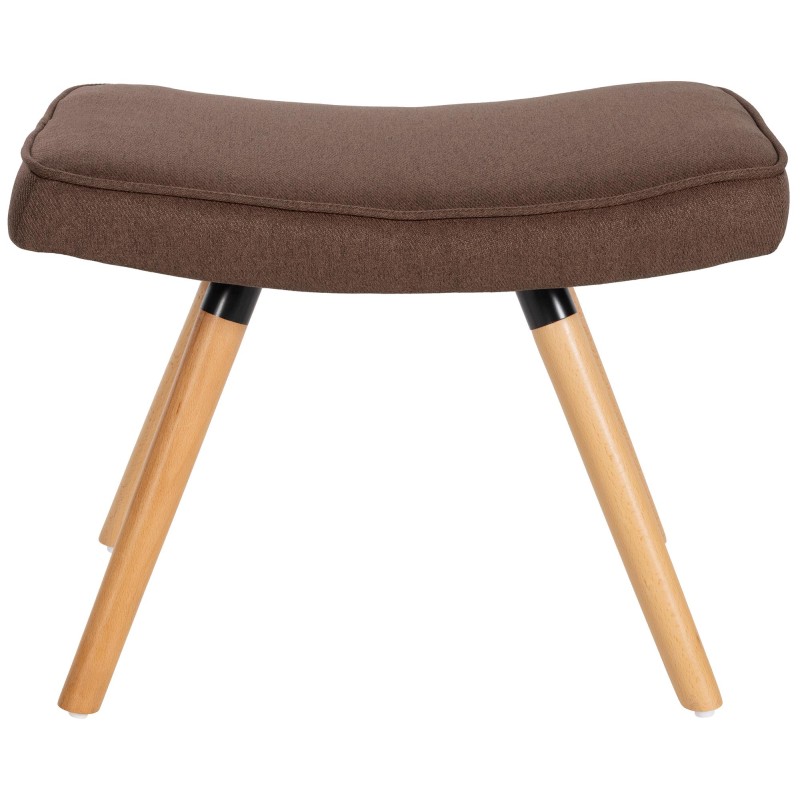 Tyylikäs ja mukava jalkatuki kankaalla monipuoliseen käyttöön