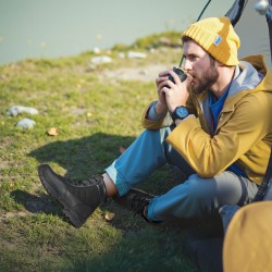 Taktiset miesten saappaat 152 mm musta vedenpitävä hengittävä koko 27,5 cm