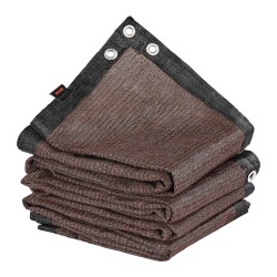 Varjokangas korkeatiheyksinen polyeteenikangas 140 g m 90 3050 x 3660 mm ruskea