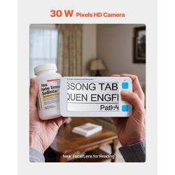 Kannettava digitaalinen suurennuslaite 5-tuumainen LCD-näyttö 4–32-kertainen suurennus 2500 mAh akku