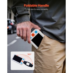 Kannettava digitaalinen suurennuslaite 5-tuumainen LCD-näyttö 4–32-kertainen suurennus 2500 mAh akku