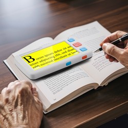 Kannettava digitaalinen suurennuslaite 5-tuumainen LCD-näyttö 4–32-kertainen suurennus 2500 mAh akku