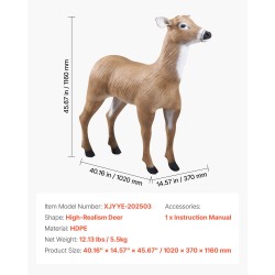 Peuranpatsas HDPE täysikokoinen taitettavat jalat metsästykseen ja pihalle