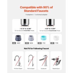 Hanaan asennettava vedensuodatin muovinen harmaa kolme suodatinta 1200 litraa