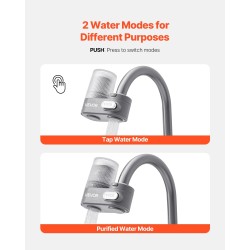 Hanaan asennettava vedensuodatin muovinen harmaa kolme suodatinta 1200 litraa