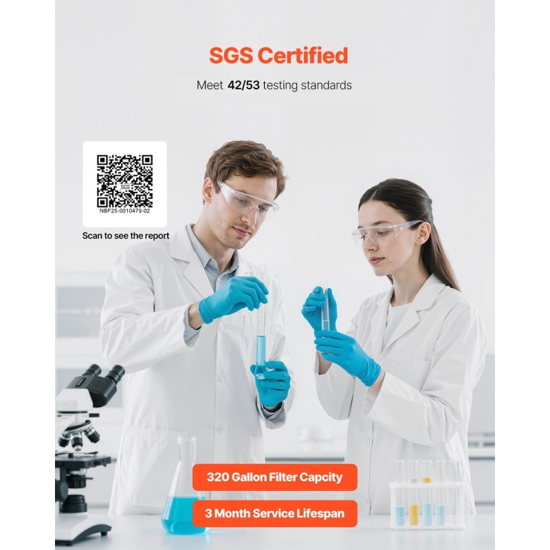 Hanakiinnitteinen ABS vedensuodatin hiilikuitusuodattimella yksi yksikkö kolme suodatinta keittiöön ja kylpyhuoneeseen