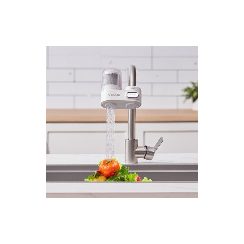 Hanaan asennettava muovinen vedensuodatin valkoinen hiilikuitusuodatin 1200 litraa