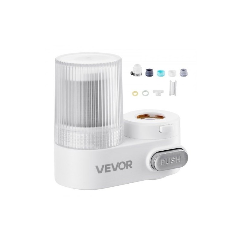 Hanaan asennettava muovinen vedensuodatin valkoinen hiilikuitusuodatin 1200 litraa