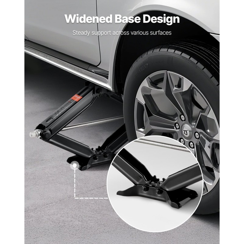 Matkailuauton teräksinen sakkanostinsarja 4 kpl 2948 kg nostokorkeus 103–595 mm