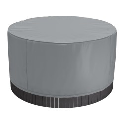 Poreallaspeite ulkokäyttöön 420D Oxford-kangas 2000x2000x850 mm harmaa kiristysnyörillä