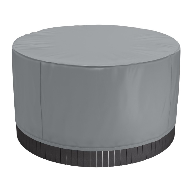 Poreallaspeite ulkokäyttöön 420D Oxford-kangas 2000x2000x850 mm harmaa kiristysnyörillä