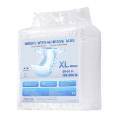 Teippikiinnitteiset aikuisvaipat koko XL 40 kpl 2800 ml imukyky