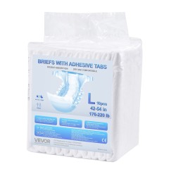 Teippivaipat aikuisille koko L 40 kpl 2700 ml imukyky 360 asteen reunasuoja