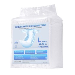 Teippivaipat aikuisille koko L 40 kpl 2700 ml imukyky 360 asteen reunasuoja