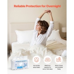 Vetovaipat aikuisille koko L 64 kpl imukyky 1000 ml