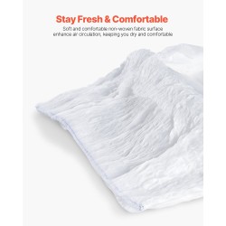 Kertakäyttöiset suojahousut aikuisille, koko M, imukyky 900 ml, 64 kpl