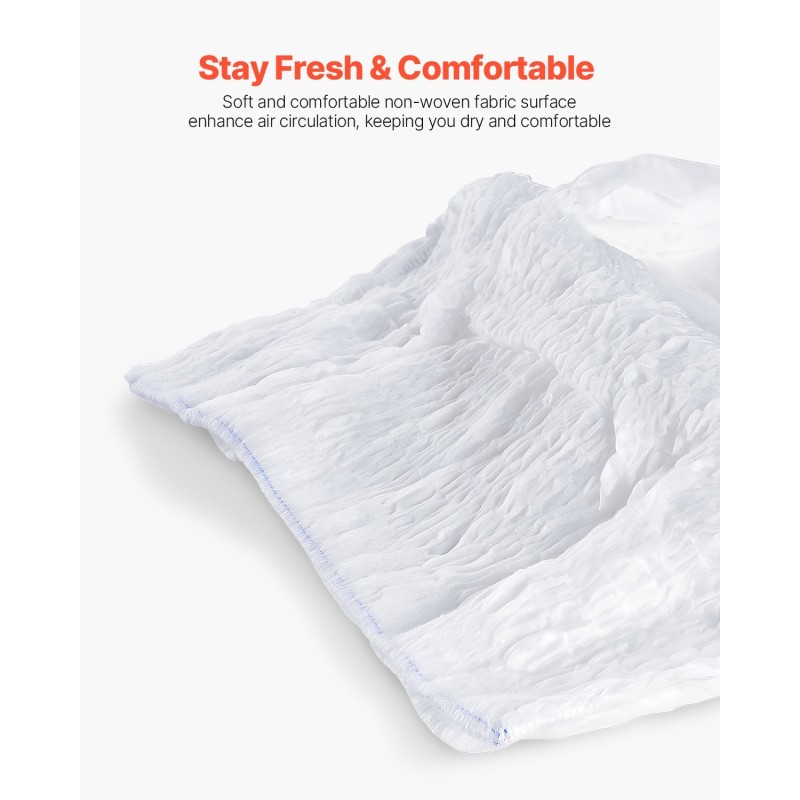 Kertakäyttöiset suojahousut aikuisille, koko M, imukyky 900 ml, 64 kpl