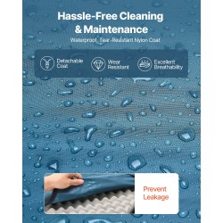 Vaahtomuovipatja kaksikerroksinen geelitäytteinen pitkäaikaishoitoon 1930 x 864 x 89 mm