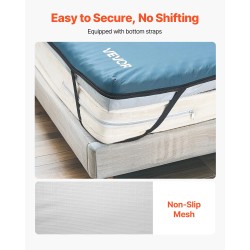 Vaahtomuovipatja kaksikerroksinen geelitäytteinen pitkäaikaishoitoon 1930 x 864 x 89 mm