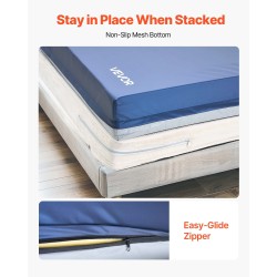 Hoitopatja kaksikerroksinen vaahtomuovi polyuretaanipäällinen pitkäaikaishoitoon 2030×1067×153 mm