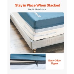 Sairaalapatja kolmikerroksinen vaahtomuovi mitat 2030 914 153 mm irrotettava vedenpitävä päällinen