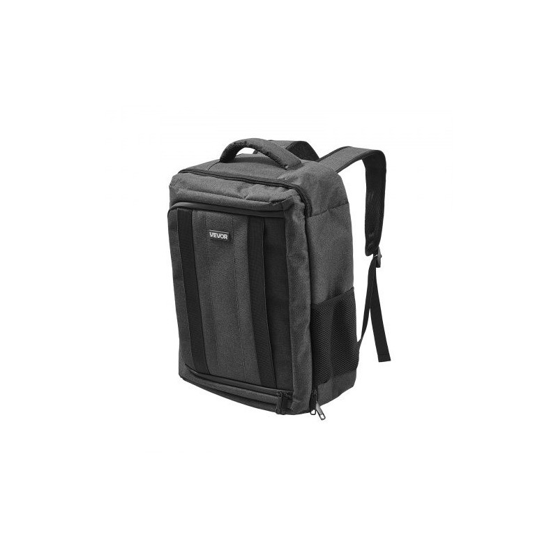 Reppumallinen kuljetuslaukku PS5 ja PS5 Slim konsoleille nailonista EPE-vaahtovuorella musta