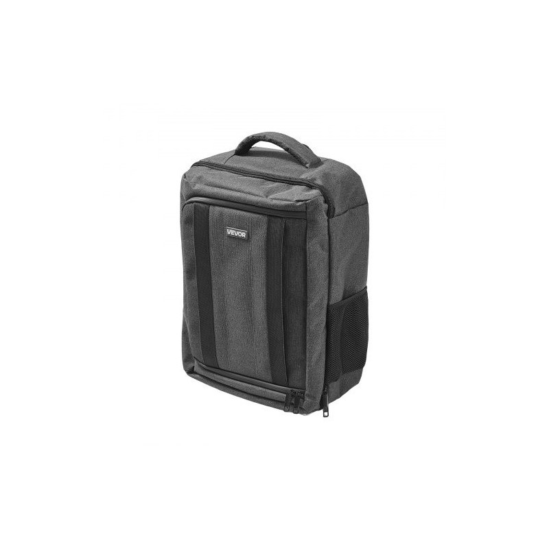 Reppumallinen kuljetuslaukku PS5 ja PS5 Slim konsoleille nailonista EPE-vaahtovuorella musta