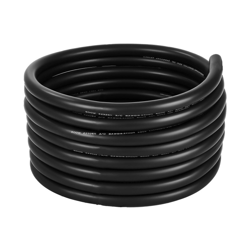 Sähkökaapeli CPE-kumieristeinen happivapaa kuparijohdin 16 mm² 3-johtiminen 7,62 m 600 V