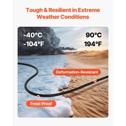 Sähkökaapeli CPE-kuori 10 AWG 6 mm² 3-johtiminen 30,48 m 600 V