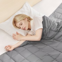 Painotettu peitto 11,5 kg 2235×2640 mm lasihelmet harjattu polyesteri