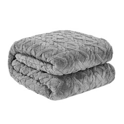 Painopeitto queen koko 1524 x 2032 mm 9 2 kg harmaa sherpa ja jacquard