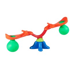 Muovinen kaksipaikkainen keinulauta 360 asteen pyörivällä toiminnolla ilmatäytteiset istuimet