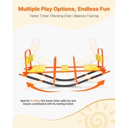 Kolmen istuimen metallinen keinulauta hiiliteräs ja muovi ulko ja sisäkäyttöön