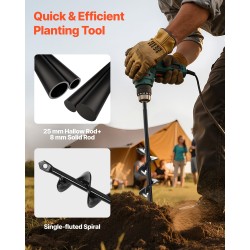 Kierreporanteräsarja 2 terää Q235-teräs 40 mm ja 80 mm 3/8 tuuman kuusiokoloistukkaan