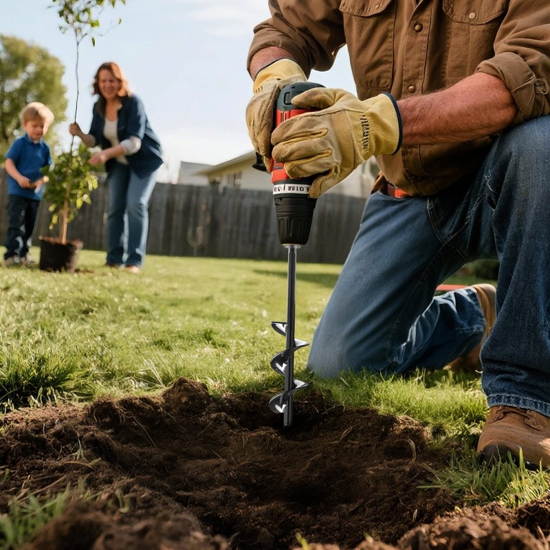 Kierreporanteräsarja 2 terää Q235-teräs 40 mm ja 80 mm 3/8 tuuman kuusiokoloistukkaan