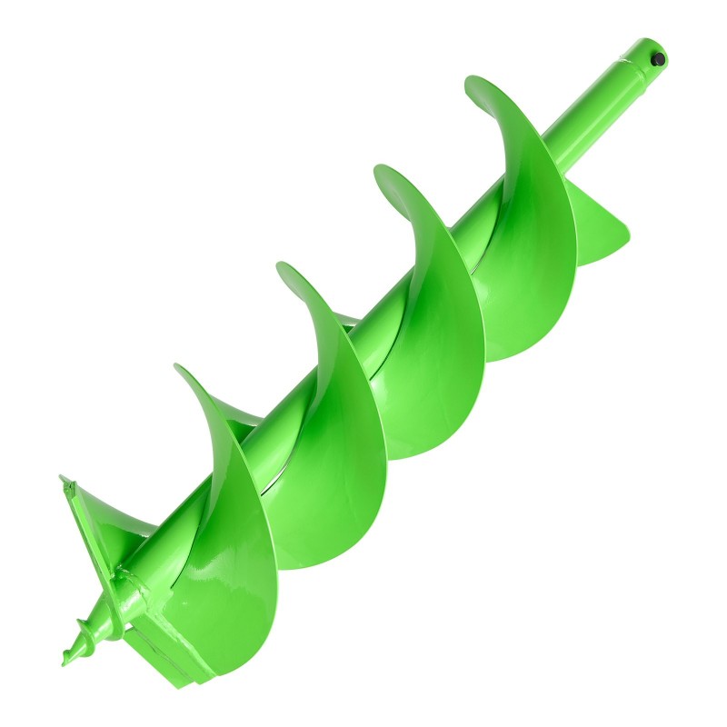 Istutusporanterä Q235-teräs halkaisija 200 mm pituus 790 mm sopii 20 mm karaan