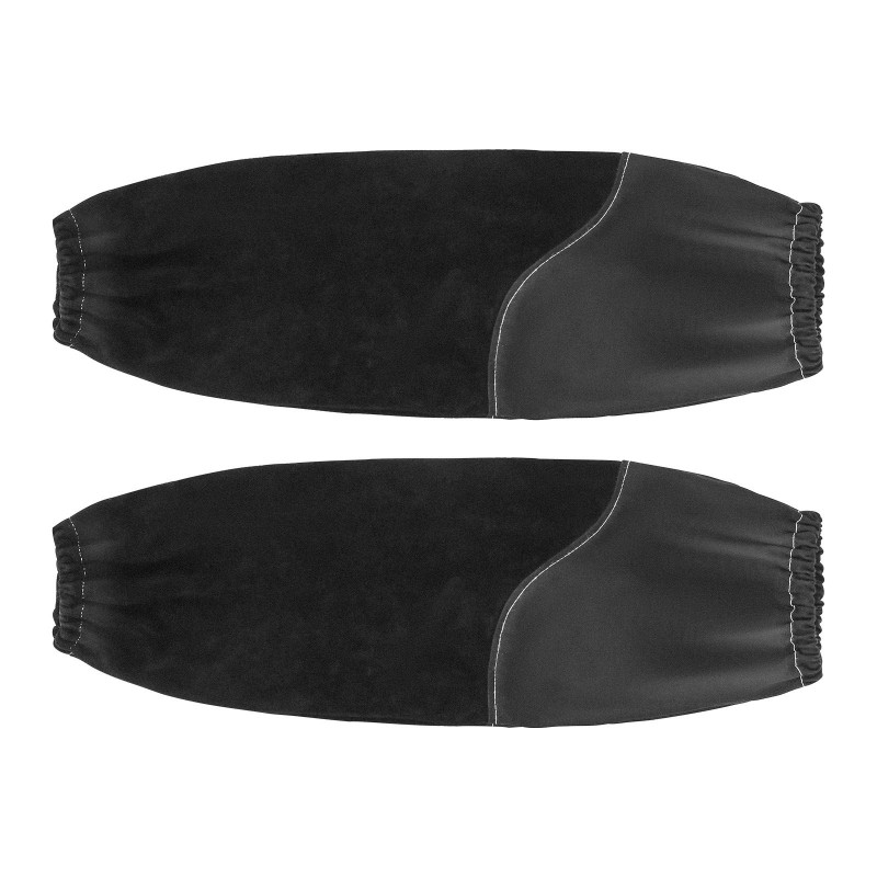 Hitsaushihat naudannahkaa ja paloa hidastavaa puuvillaa pitkät joustavilla hihansuilla hitsaukseen