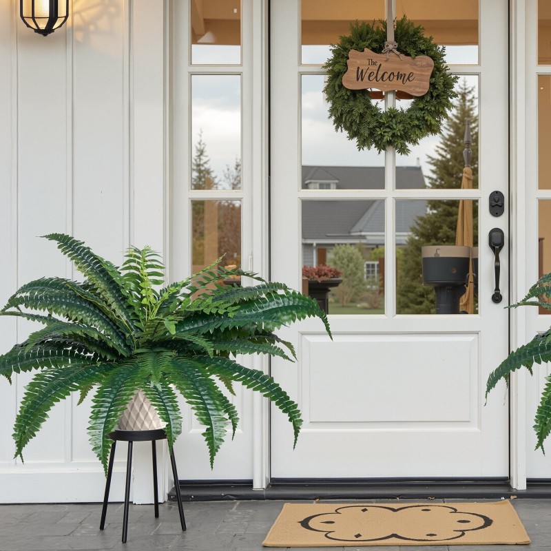 Keinotekoiset bostoninsaniaiset kaksi kappaletta halkaisija noin 90–100 senttimetriä sisä- ja ulkokäyttöön