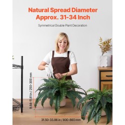 Tekosaniainen silkkikangas ja muovi suuri 2 kpl sisä ja ulkokäyttöön