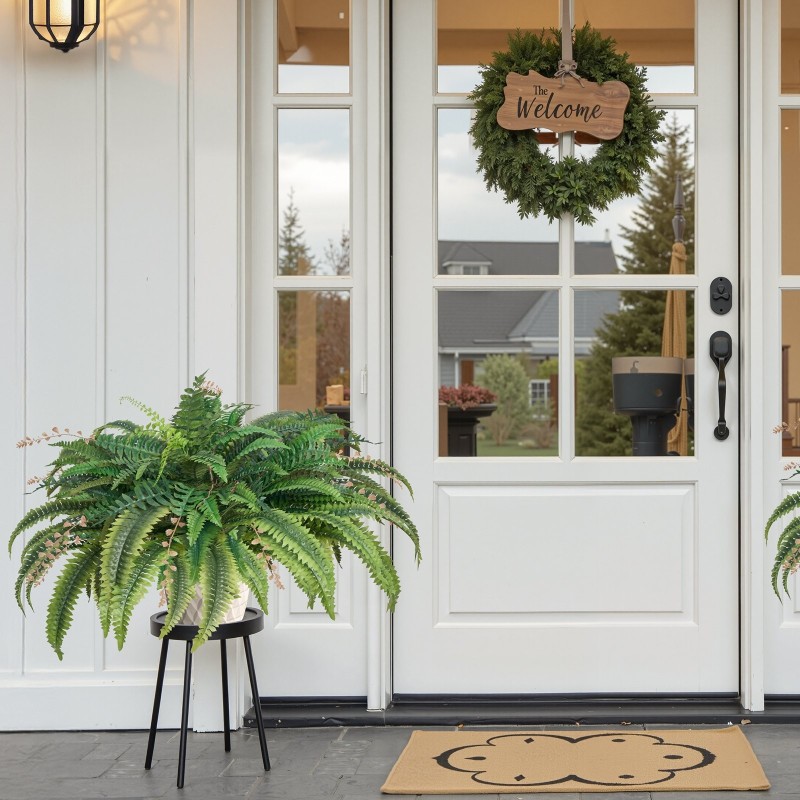 Tekosaniaainen riippuva silkkikangas polyeteeni 95–105 cm halkaisija 1 kpl sisä ja ulkokäyttöön