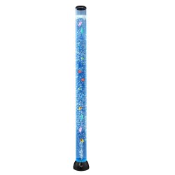 Kuplaputkilamppu lattialla seisova 150 cm 16 väriä kaukosäädin hiljainen 40–45 dB