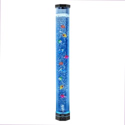 Kuplaputkilamppu ABS noin 1 m lattialla seisova 16 värin kaukosäätimellä