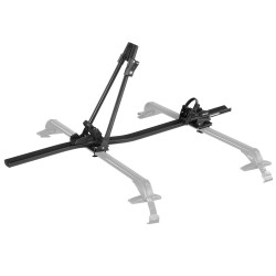 Kattopyöräteline pystyasennettava alumiinirunkoinen yhdelle polkupyörälle lukittava 20–29 tuuman renkaisiin sopiva