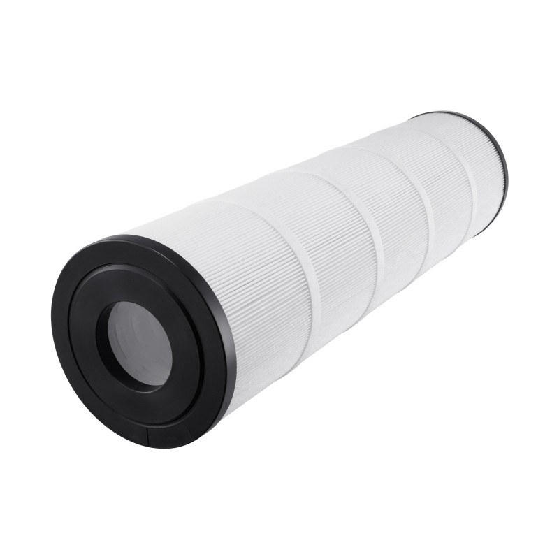 Altaan suodatinkasetit 4 kpl trilobal-laskostettu kuitu läpinäkyvällä sisärungolla